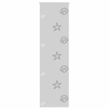 Vidaxl Rolo zavjesa za tuš 70x240 cm Širina tkanine 66 cm