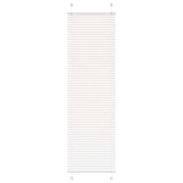 Vidaxl Plisirana zavjesa Bijela 55x200 cm Širina tkanine 54,4 cm