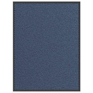 Vidaxl Otirač za vrata plavi 80x120 cm