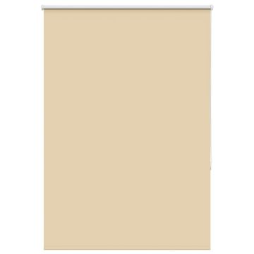 Vidaxl Rolo zavjesa Blackout Bež 105x130 cm Širina tkanine 100,7 cm