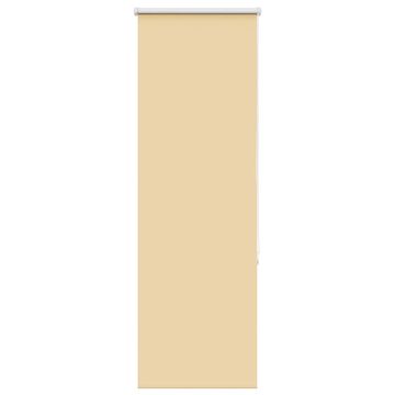 Vidaxl Rolo zavjesa Blackout Bež 60x150 cm Širina tkanine 55,7 cm