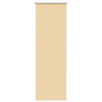 Vidaxl Bež rolo zavjesa za zamračivanje 55x150 cm Širina tkanine 50,7 cm