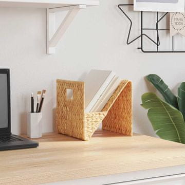 Vidaxl Stalak za novine, 31x31x31 cm, Vodeni zumbul
