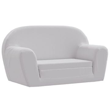 Vidaxl Dječja američka sofa, svijetlosiva