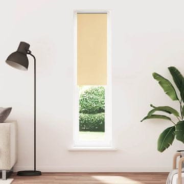 Vidaxl Zamračujuća rolo zavjesa bež boje 60x230 cm Širina tkanine 55,7 cm