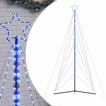 Vidaxl LED božićno drvce 615 LED dioda plavo 404,5 cm