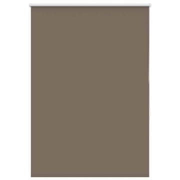 Vidaxl Rolo zavjesa Blackout Coffee 105x130 cm Širina tkanine 100,7 cm