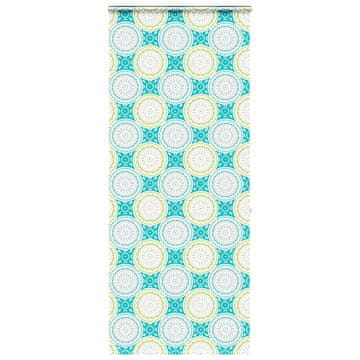 Vidaxl Rolo zavjesa za tuš s kazetom 110x240 cm širina tkanine 106 cm