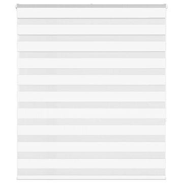 Vidaxl Zavjesa zebra 130x150 cm širina tkanine 125,9 cm poliester