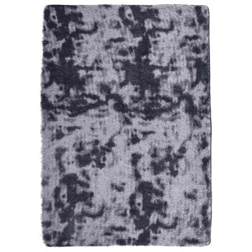 Vidaxl Čupavi tepih s visokim vlaknima NAVARRA tamnosiva 160x230 cm