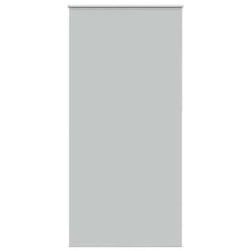 Vidaxl Rolo zavjesa Blackout svijetlo siva 100x230 cm Širina tkanine