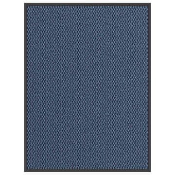 Vidaxl Otirač za vrata plavi 90x120 cm