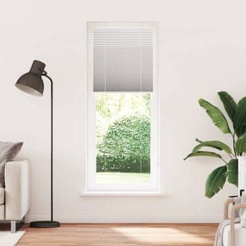 Vidaxl Plisirana zavjesa svijetlosiva 70x200 cm Širina tkanine 69,4 cm