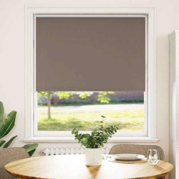 Vidaxl Rolo zavjesa za zamračivanje boje kave 95x150 cm Širina tkanine