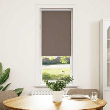 Vidaxl Rolo zavjesa za zamračivanje boje kave 50x150 cm Širina tkanine