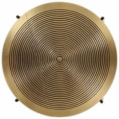 Vidaxl Stolići za kavu 2 kom mesing i crni metal