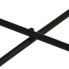 Vidaxl Stolići za kavu 2 kom mesing i crni metal