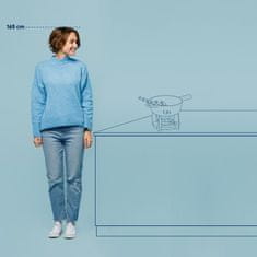 Kela Set za fondue od sira KL-16621 cast iron CALIDO 1.8 l red