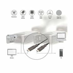 Digitus HDMI kabel AOC hibridni optički 10 m 4K 60Hz AK-330127-100-S