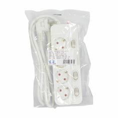 Value razdjelnik 4x220V s prekidačima 1,5 m 19.99.0940-20