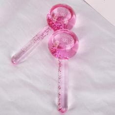 HOME & MARKER® Ledene kuglice za lice, masaža i hladna terapija za njegu kože, set 2 kom | GLACIE