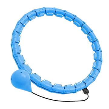 SOLFIT® Hula hoop s utegom za mršavljenje, prilagodljiva veličina, bez pada, fitness obruč | SPINSLIM