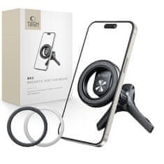 Tech-protect N53 MagSafe magnetski držač mobitela za auto, crno