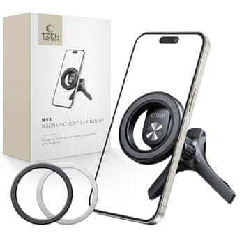 Tech-protect N53 MagSafe magnetski držač mobitela za auto, crno