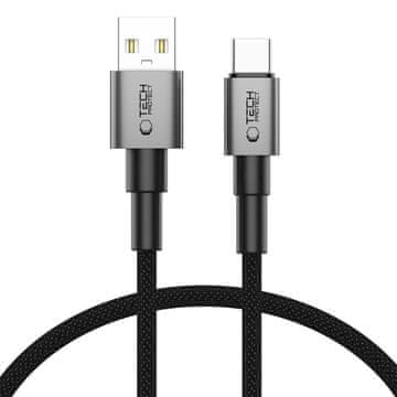 Tech-protect Ultraboost DNA kabel USB / USB-C 15W / 3A 0.5m, siva