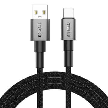 Tech-protect Ultraboost DNA kabel USB / USB-C 15W / 3A 2m, siva