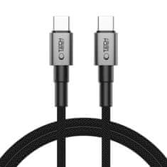 Tech-protect Ultraboost DNA kabel USB-C / USB-C PD 60W / 3A 2m, siva