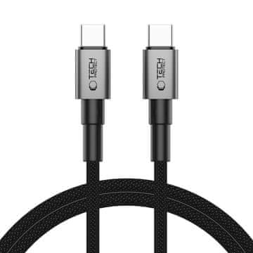 Tech-protect Ultraboost DNA kabel USB-C / USB-C PD 100W / 5A 1m, siva