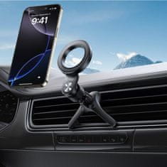 Tech-protect N53 MagSafe magnetski držač mobitela za auto, crno