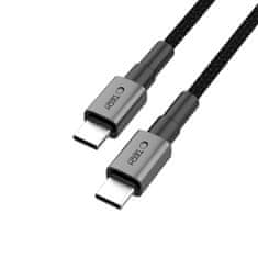 Tech-protect Ultraboost DNA kabel USB-C / USB-C PD 60W / 3A 25 cm, siva