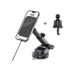 Tech-protect V9 MagSafe magnetski držač mobitela za auto 15W, crno