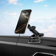 Tech-protect V9 MagSafe magnetski držač mobitela za auto 15W, crno