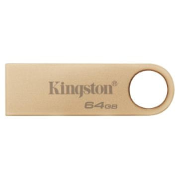 Kingston DataTraveler SE9 G3 64GB USB 3.2 Gen1 DTSE9G3/64GB zlatni USB memorijski štapić