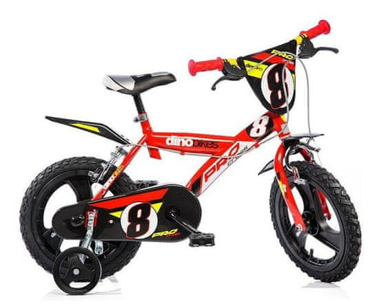 Dino bikes Dino 143 dječji bicikl 14", crveni