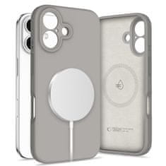 Tech-protect Liquid Silicone MagSafe maska za iPhone 16, siva