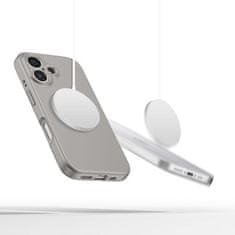Tech-protect Liquid Silicone MagSafe maska za iPhone 16, siva