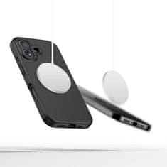 Tech-protect Liquid Silicone MagSafe maska za iPhone 16, crno