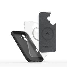 Tech-protect Liquid Silicone MagSafe maska za iPhone 16, crno