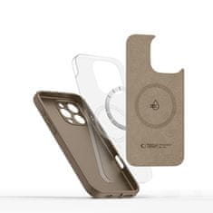 Tech-protect Liquid Silicone MagSafe maska za iPhone 16 Pro, smeda