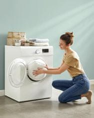 Songmics Jastuk za krevet set od 2 80x80x20 cm bijela