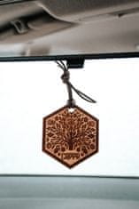 Osvježivač zraka za automobil Aroma Leather Tree Lavanda i Paprena metvica – Set