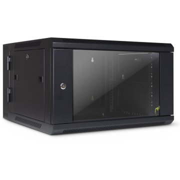 Inter-tech SMA-6606 19" 6U 600x600 crni zidni komunikacijski ormar