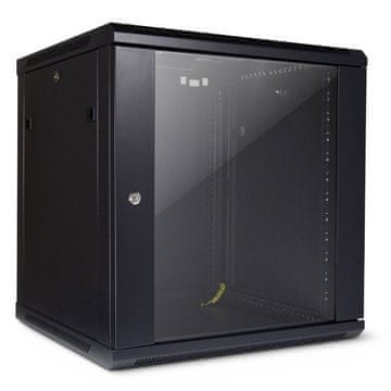 Inter-tech SMA-6612 19" 12U 600x600 crni zidni komunikacijski ormar