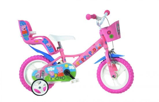 Dino bikes Peppa Pig bicikl za djevojčice 12"