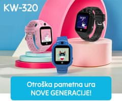 Forever See Me! 3 Dječji pametni sat KW-320, 1.4, GPS, SOS, Android+iOS, aplikacija, plavi