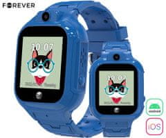 Forever See Me! 3 Dječji pametni sat KW-320, 1.4, GPS, SOS, Android+iOS, aplikacija, plavi